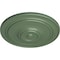 Ekena Millwork Classic Ceiling Medallion (For Canopies up to 5 1/2"), 21 7/8"OD x 2 3/8"P, Athenian Green CM22CLAGF - alternate 2